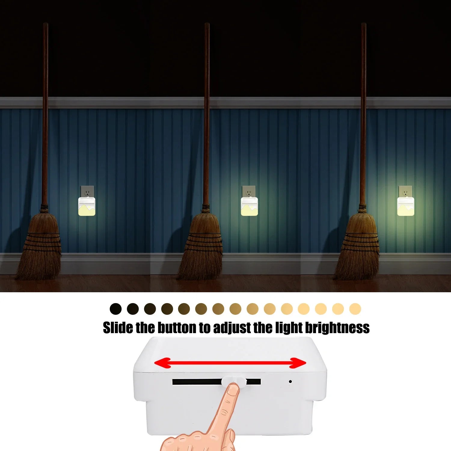 Dual-Tone Compact Plug-In Night Light