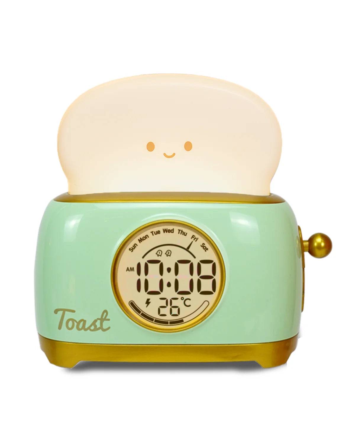 ToastiGlow Alarm Clock