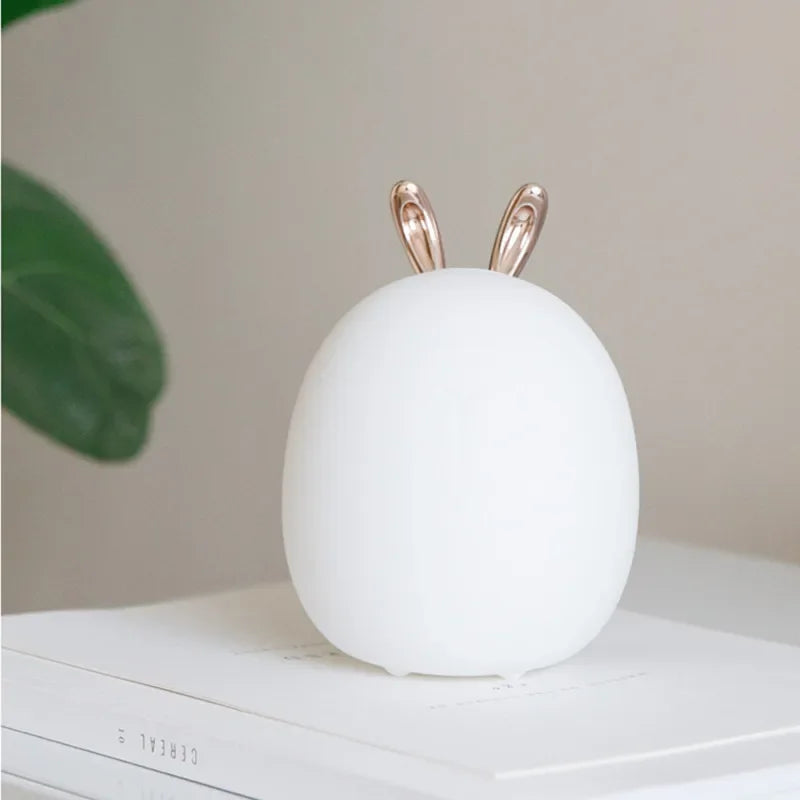 Soft Glow Animal Nightlight – Deer & Rabbit Designs