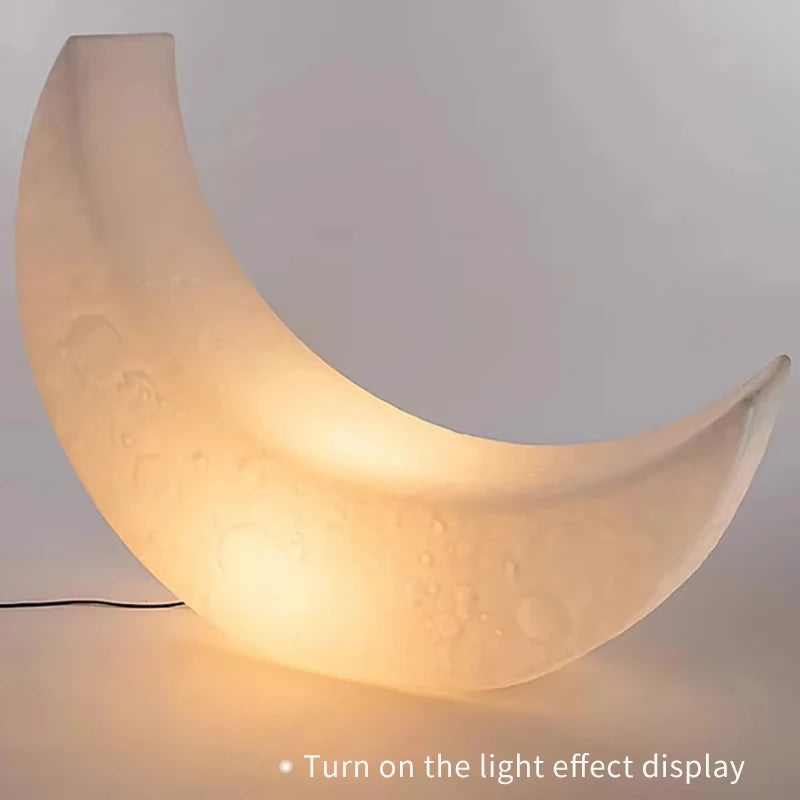 Crescent Moon Floor Lamp