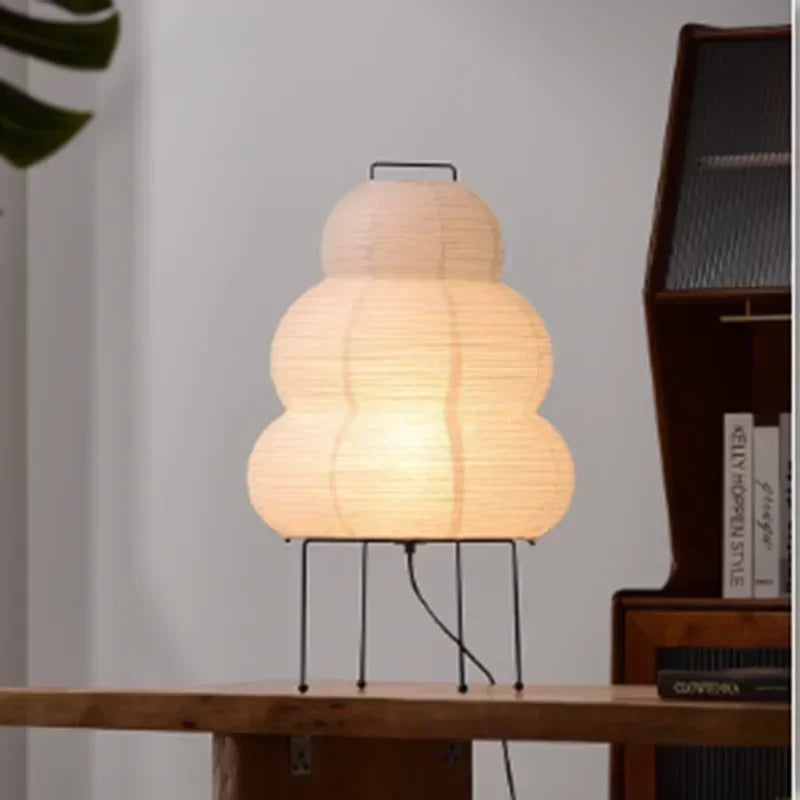 Akari Inspired Rice Floor Lamp alternate product view
