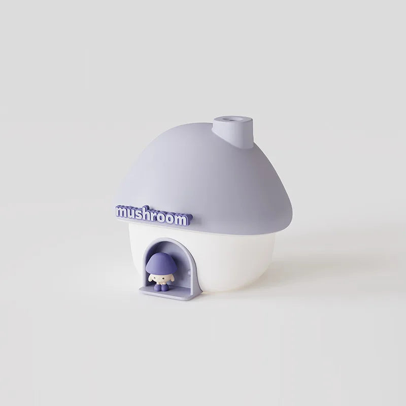 Mushroom House Humidifier Nightlight – Functional and Aesthetic