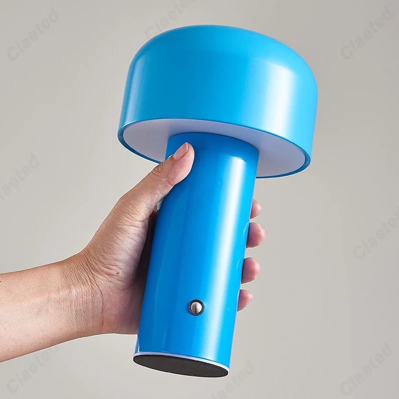 Portable Stylish Mushroom Lamp – USB Rechargeable & Touch Control