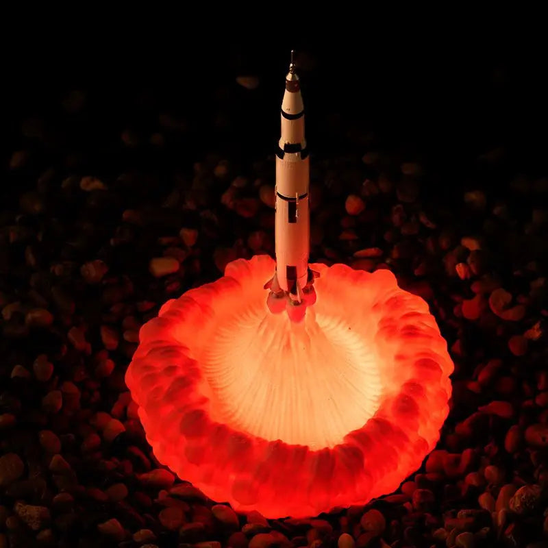 Rocket Launch Night Lamp