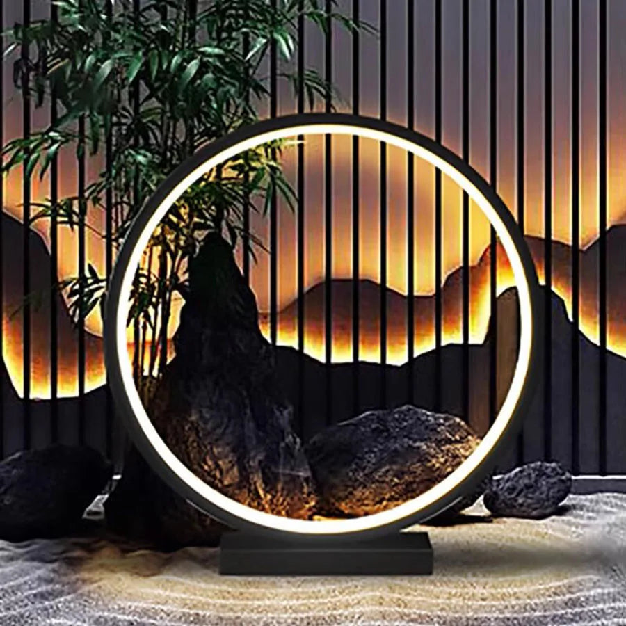 Lunar Halo Outdoor Lamp
