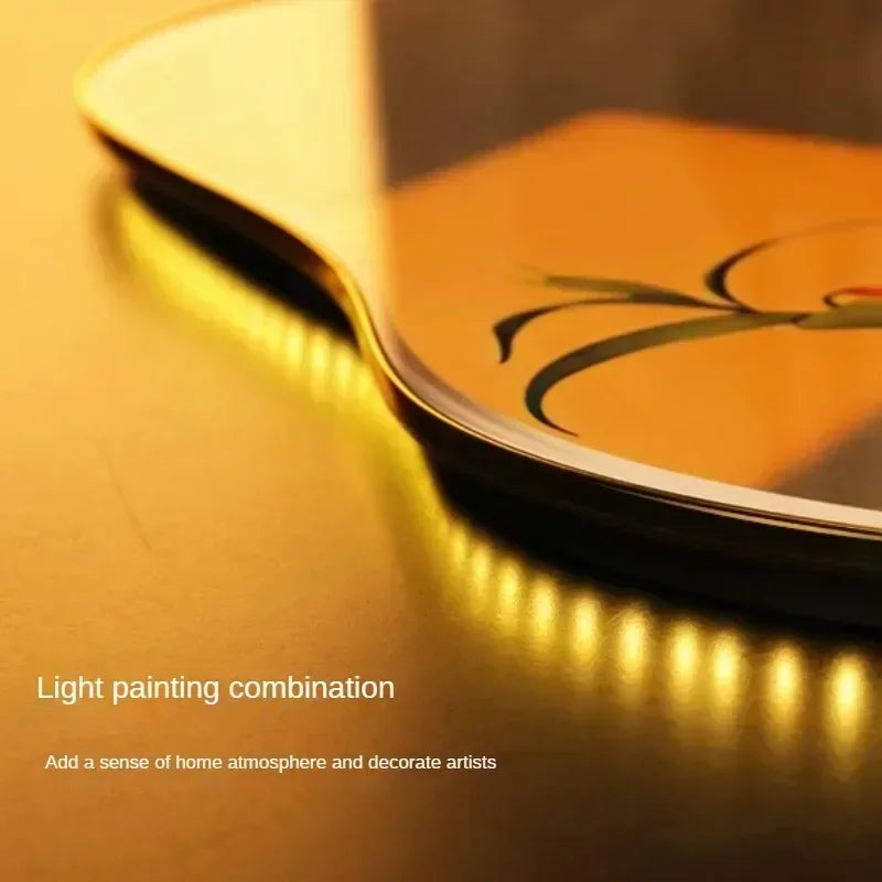 Nordic Painting Entrance Wall Light Remote Control design detail view