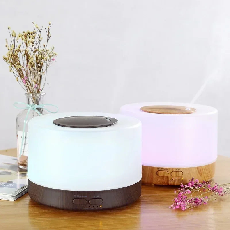 WiFi 500ML Electric Humidifier Night Light Remote Control decorative lighting detail