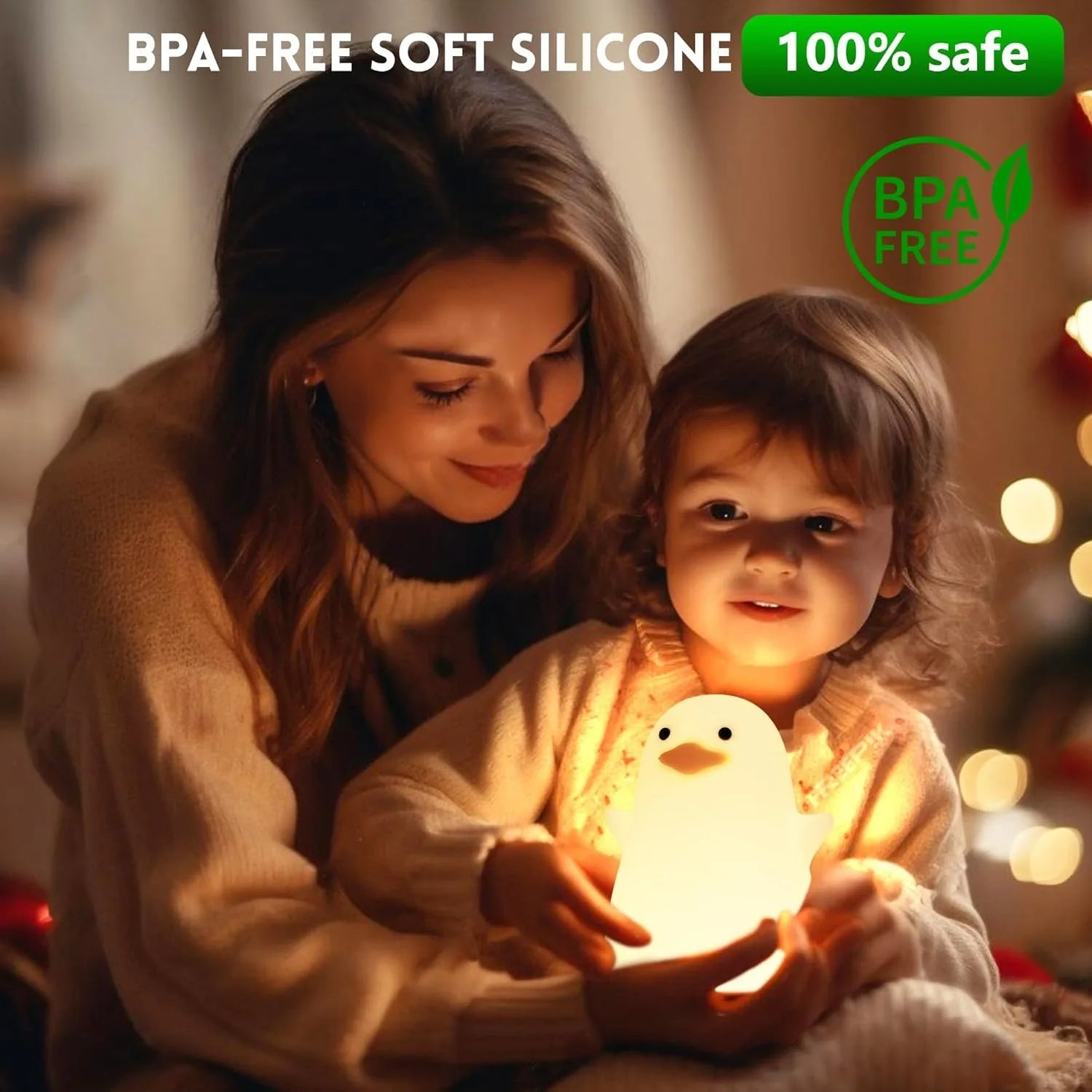 Duck Silicone Shelf Nightlight