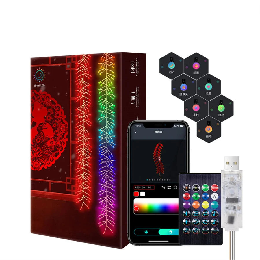 Smart RGB Firecracker Lights