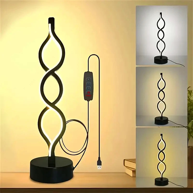 Lumia Sculptural LED Table Lamp