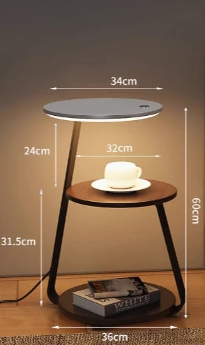 Pear Novelty Animal wireless charging lamp for soft bedroom ambience