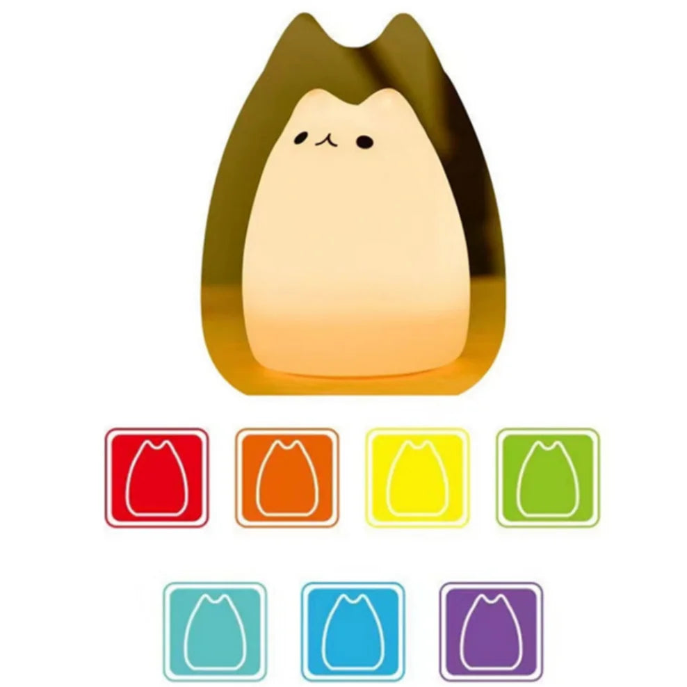 Kawaii Cat Touch Nightlight