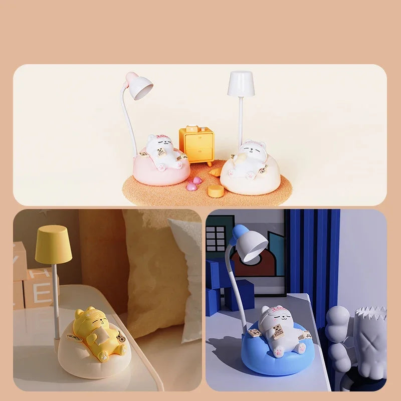 Sleeping Kitty Rechargeable Nightlight