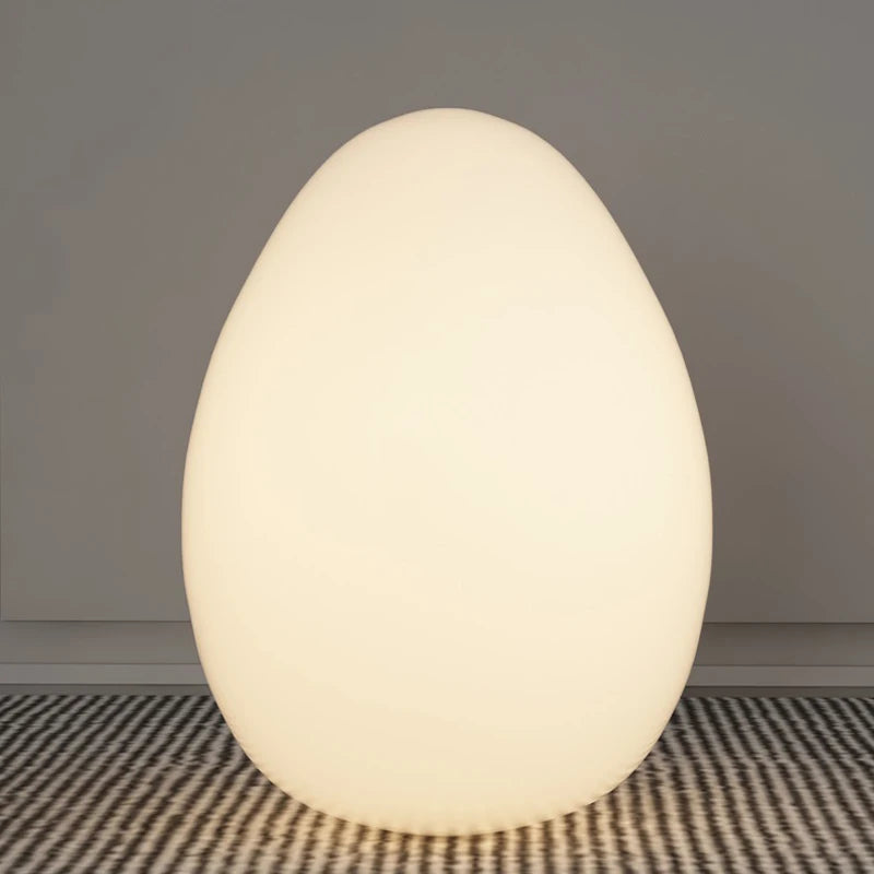 Novelty Animal Dimmable egg floor lamp for warm floor lighting