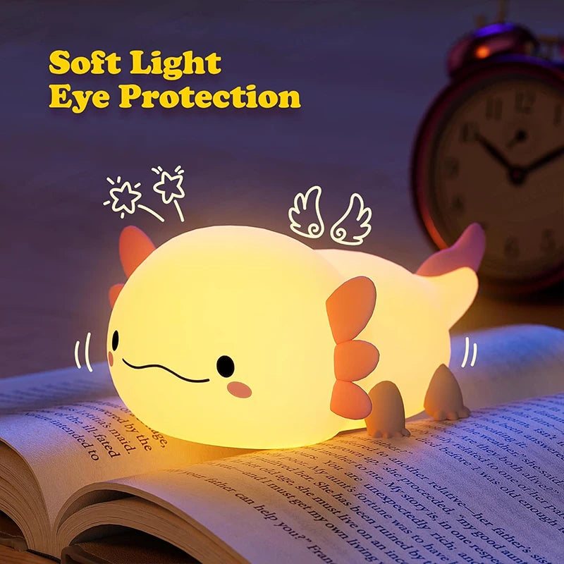 Axolotl Silicone Nightlight
