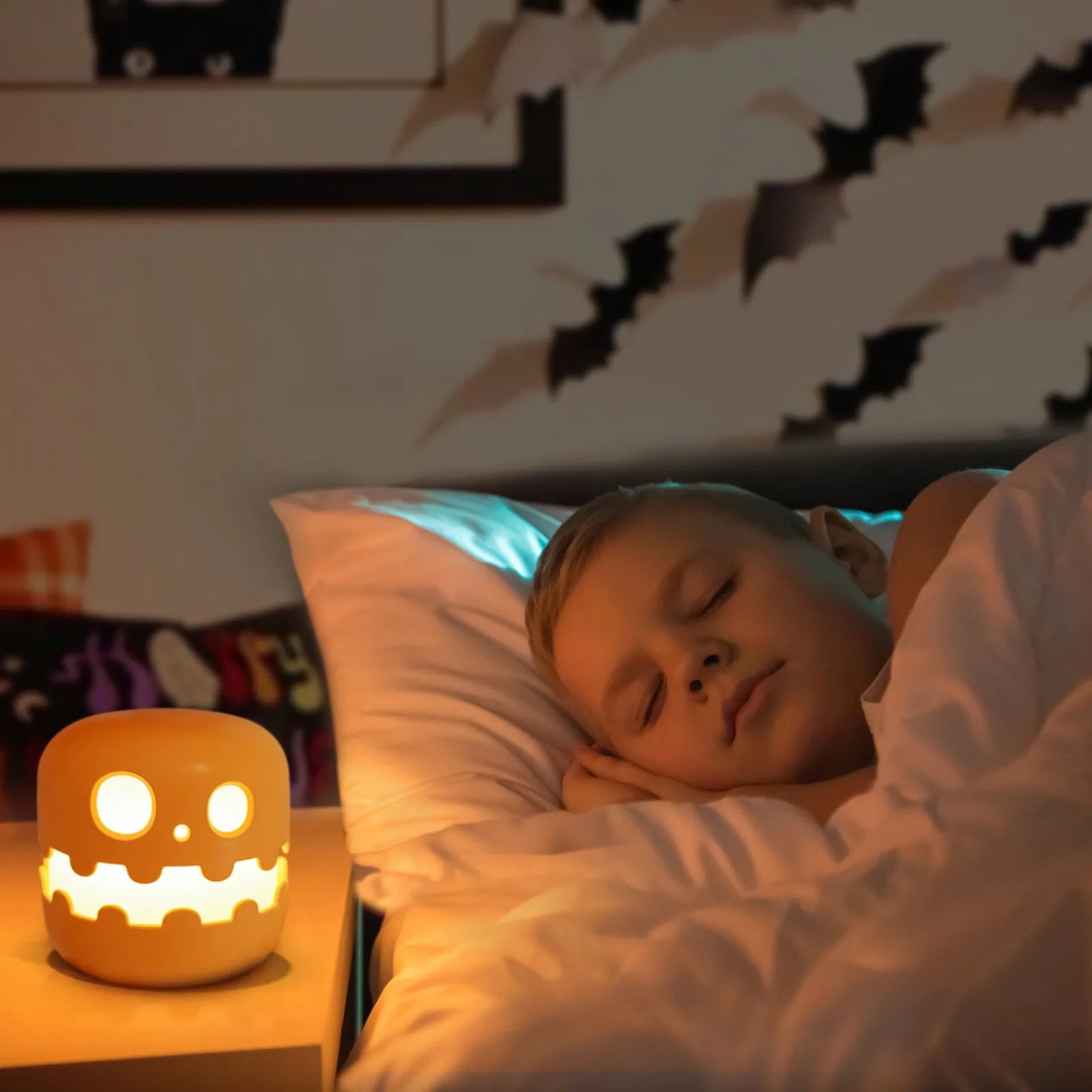 SpookyGlow Jack-O-Lantern Nightlight