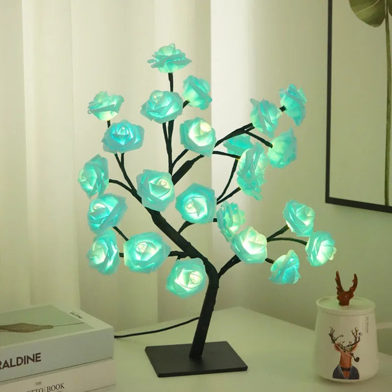Blossoming Rose Tree Lamp