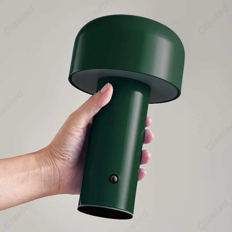 Portable Stylish Mushroom Lamp – USB Rechargeable & Touch Control