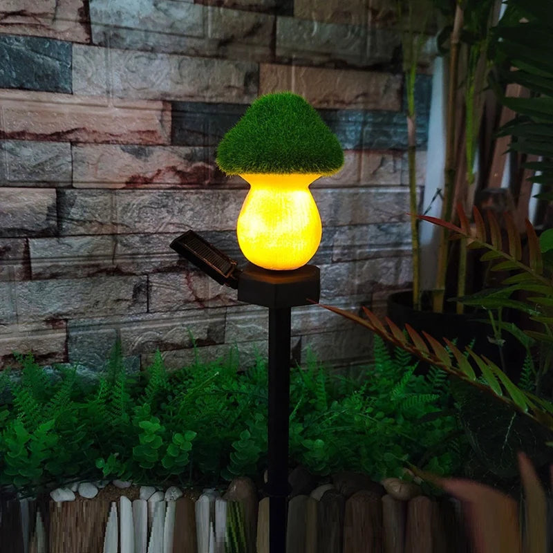 Solar-Powered Outdoor Mushroom Light – Waterproof Garden Lamp