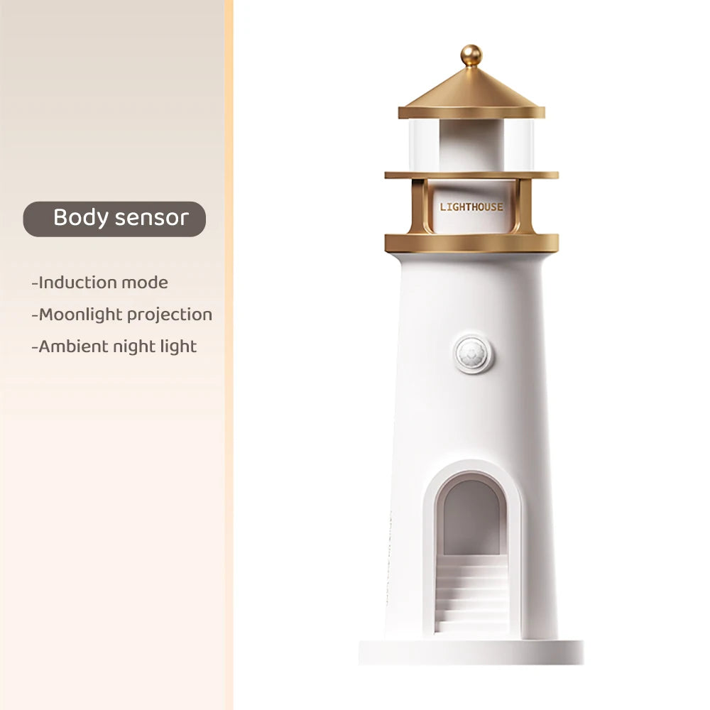 Lighthouse Moon Projection Nightlight