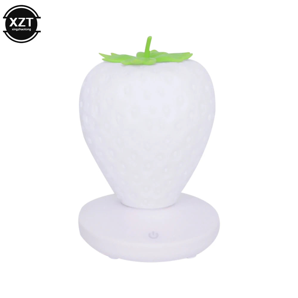 Strawberry Children Sleep Bedside Table Lamp USB Battery variant product view
