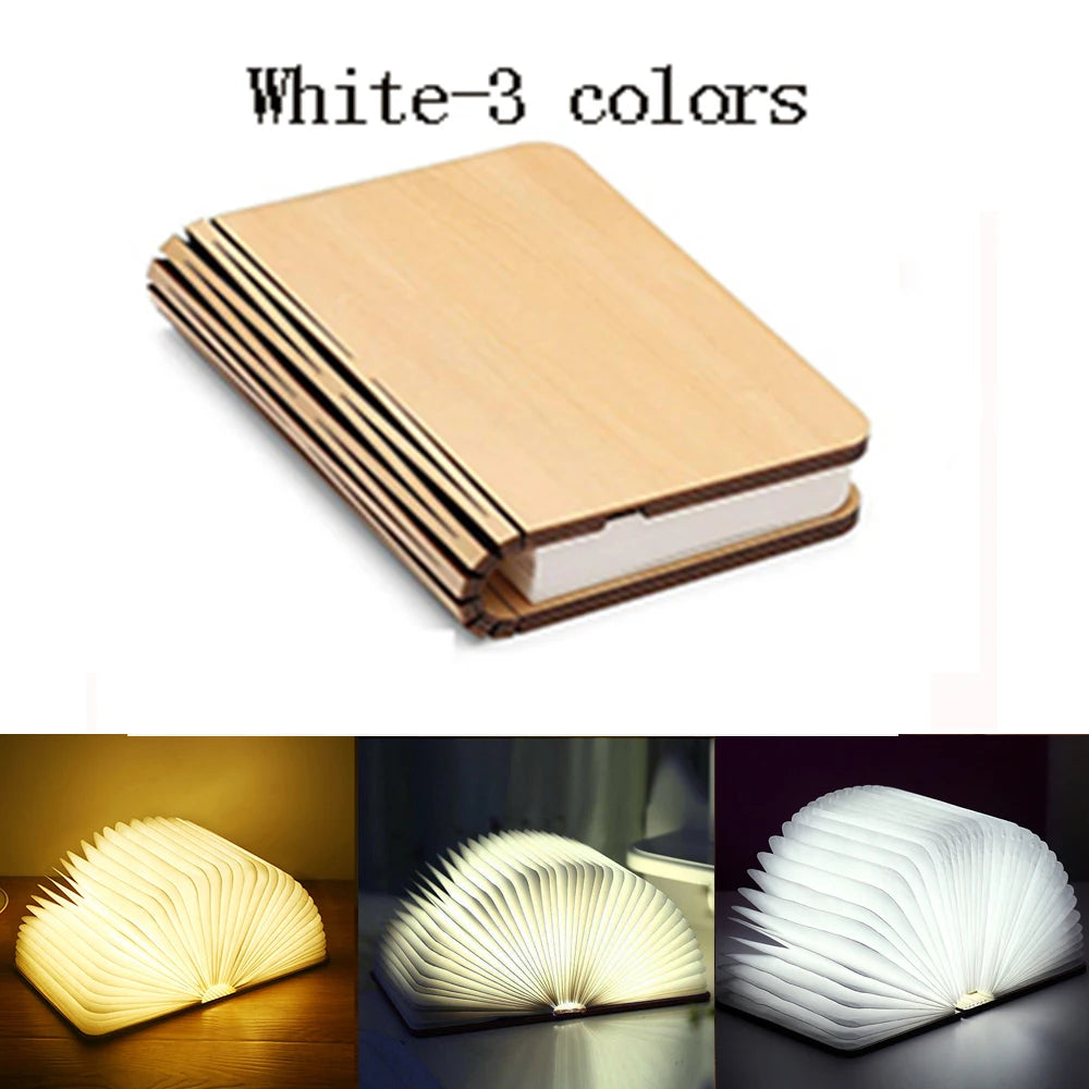 LuminFold Book Night Light