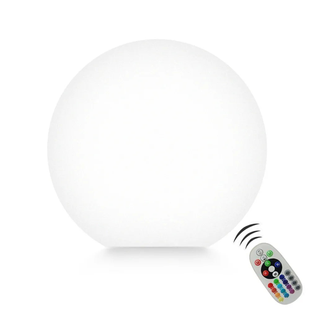 Orb Outdoor Garden Light Rechargeable USB close-up product view