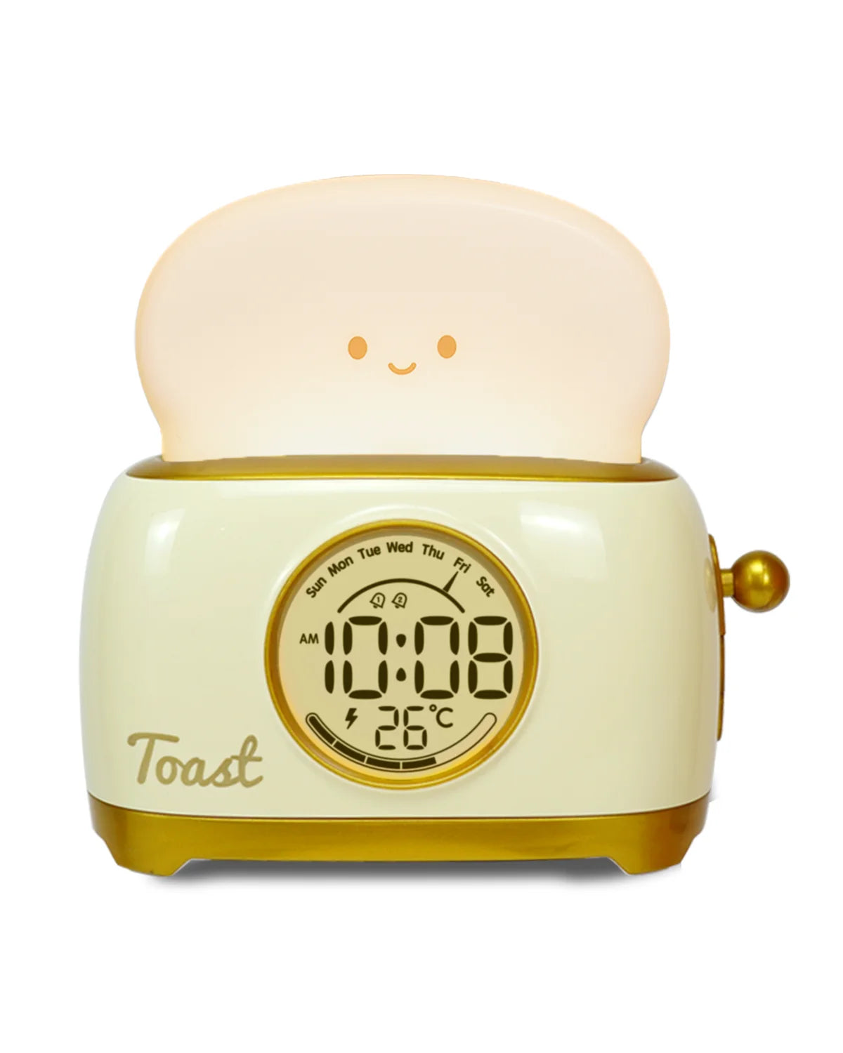 ToastiGlow Alarm Clock