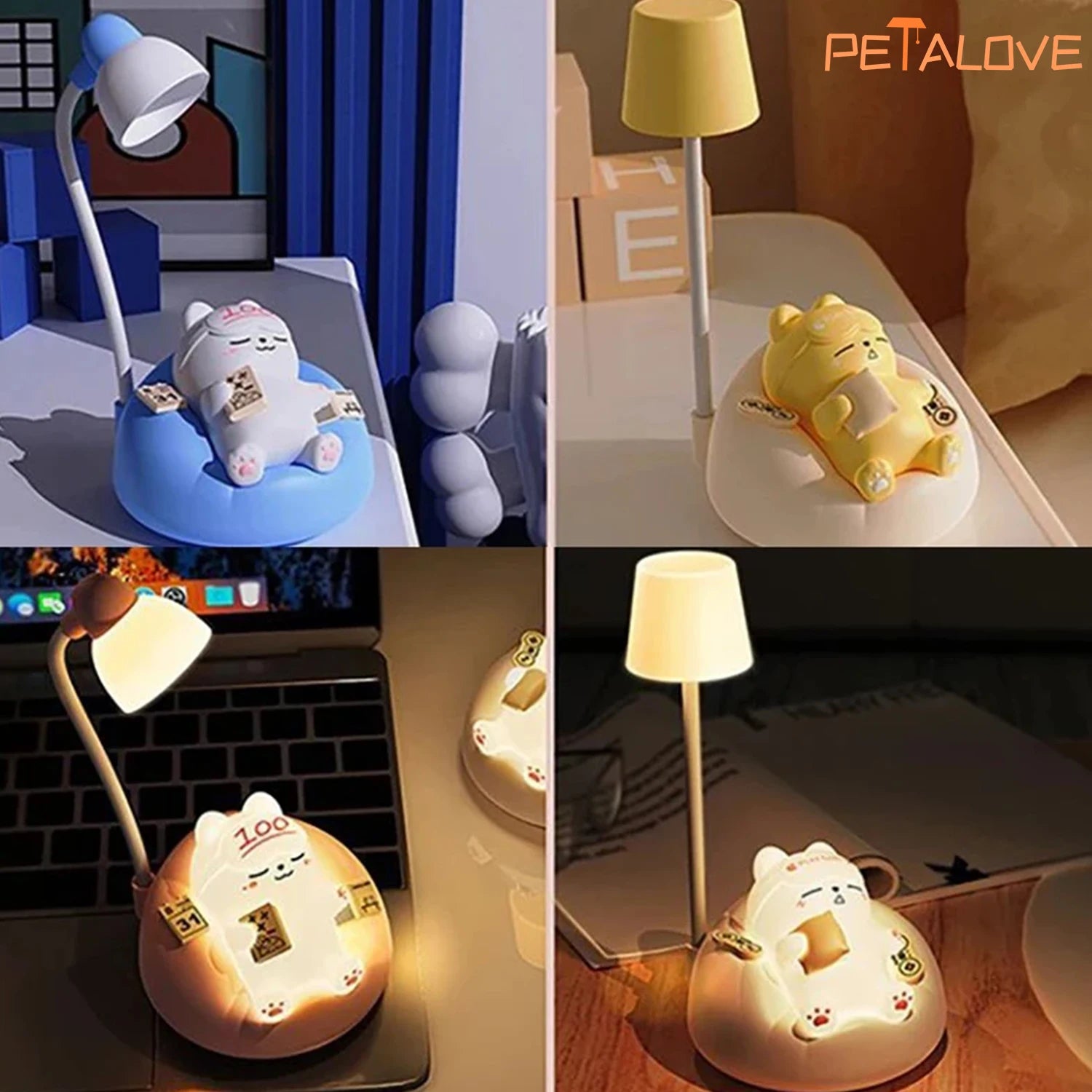 Sleeping Kitty Rechargeable Nightlight