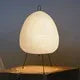 LED Modern Table Lamp Minimalist Hand Cradle Xuan Paper decorative lighting detail