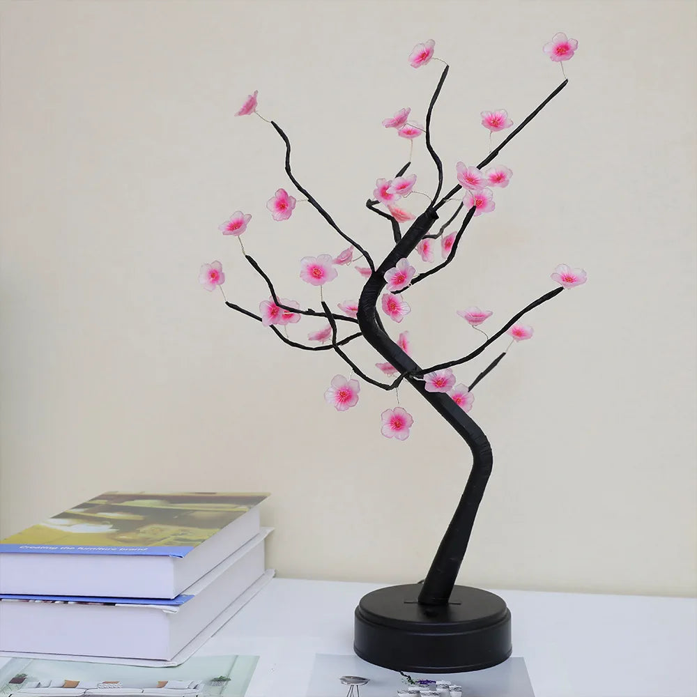 Blossoming Rose Tree Lamp
