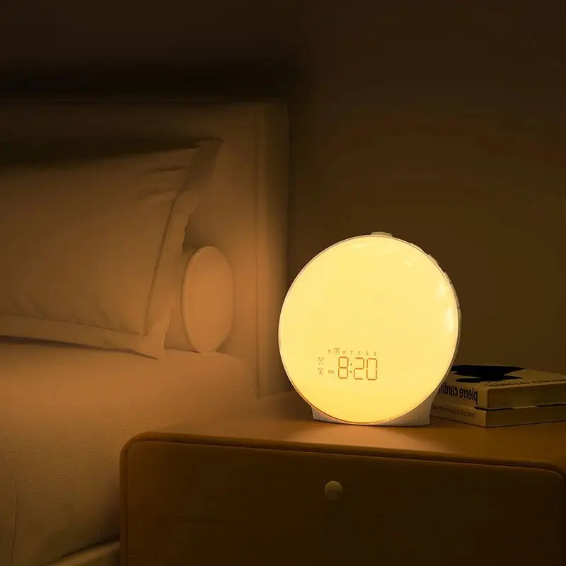 LUMINA RISE – Smart Sunrise Alarm & Ambient Glow Clock