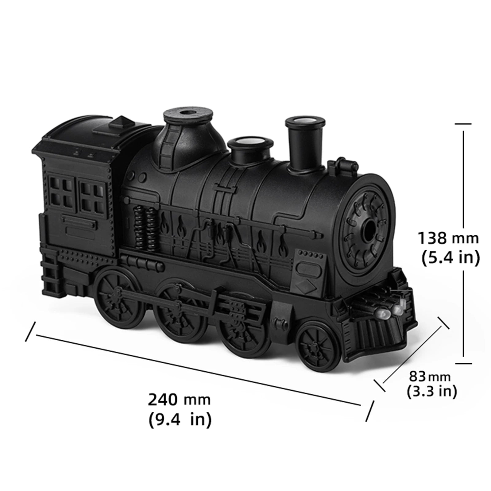 Vintage Train Nightlight & Humidifier with Remote Control