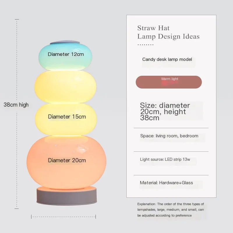 Candy Lamp – Playful Glass Floor & Table Lamp