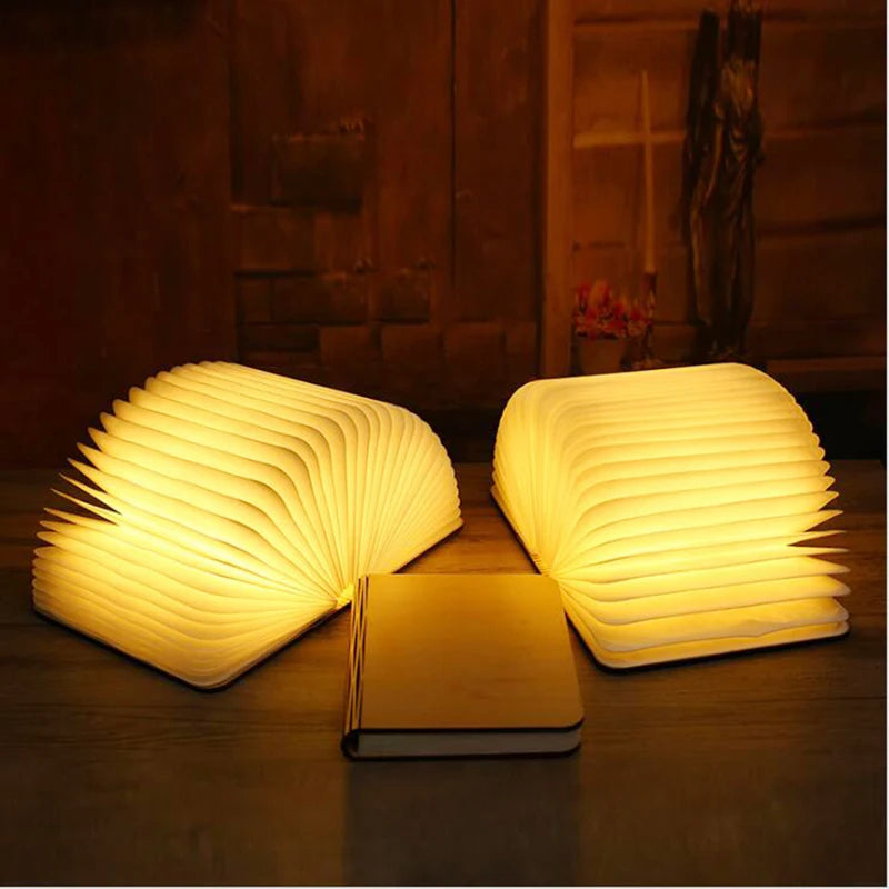 LuminFold Book Night Light