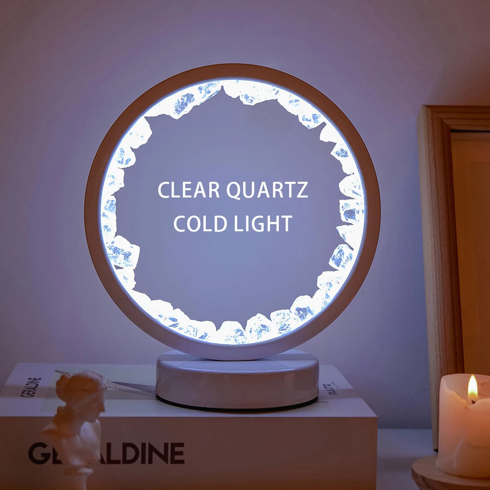 Crystal Cube Novelty Animal stone crystal lamp for cozy home ambience