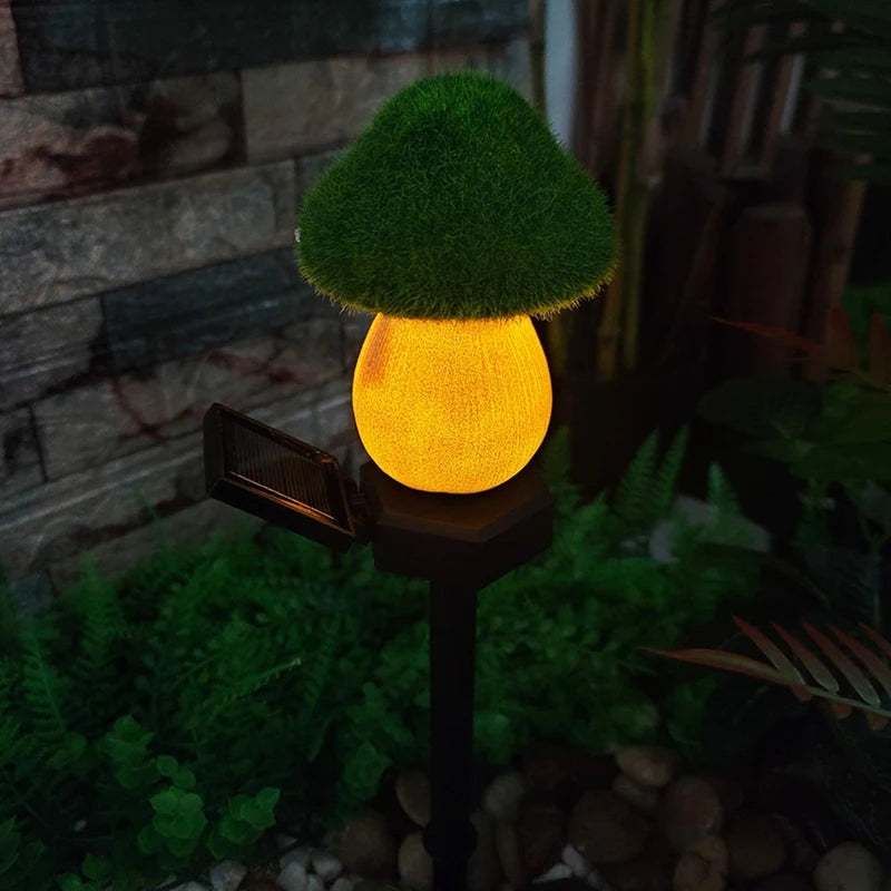 Solar-Powered Outdoor Mushroom Light – Waterproof Garden Lamp