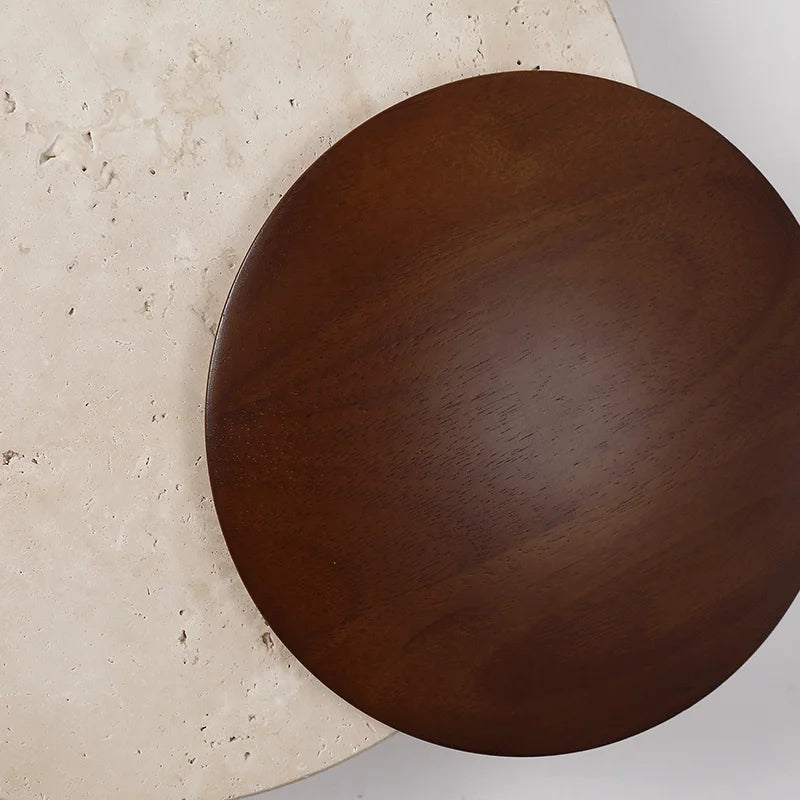 Soluna Travertine Wall Light