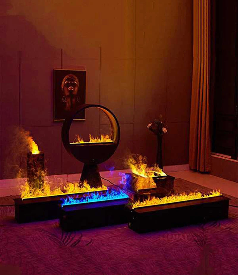 Smart 3D Water Vapor Flame Bar