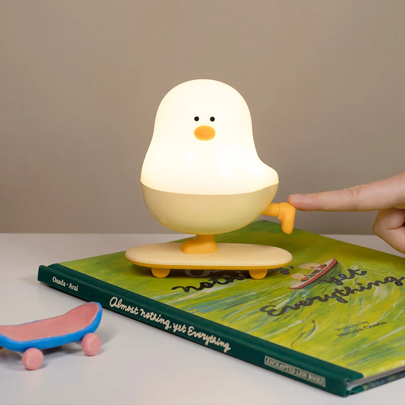Skater Chick Silicone Night Light