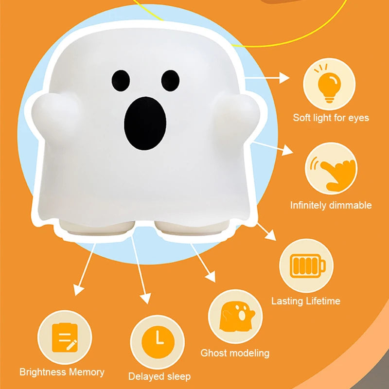 Spooky Glow Ghost Night Light