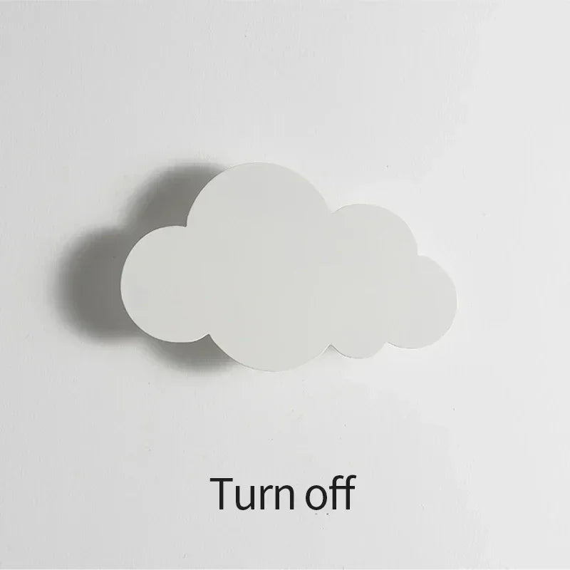 Cloud Wall Light Touch Control shown as soft ambient home lighting