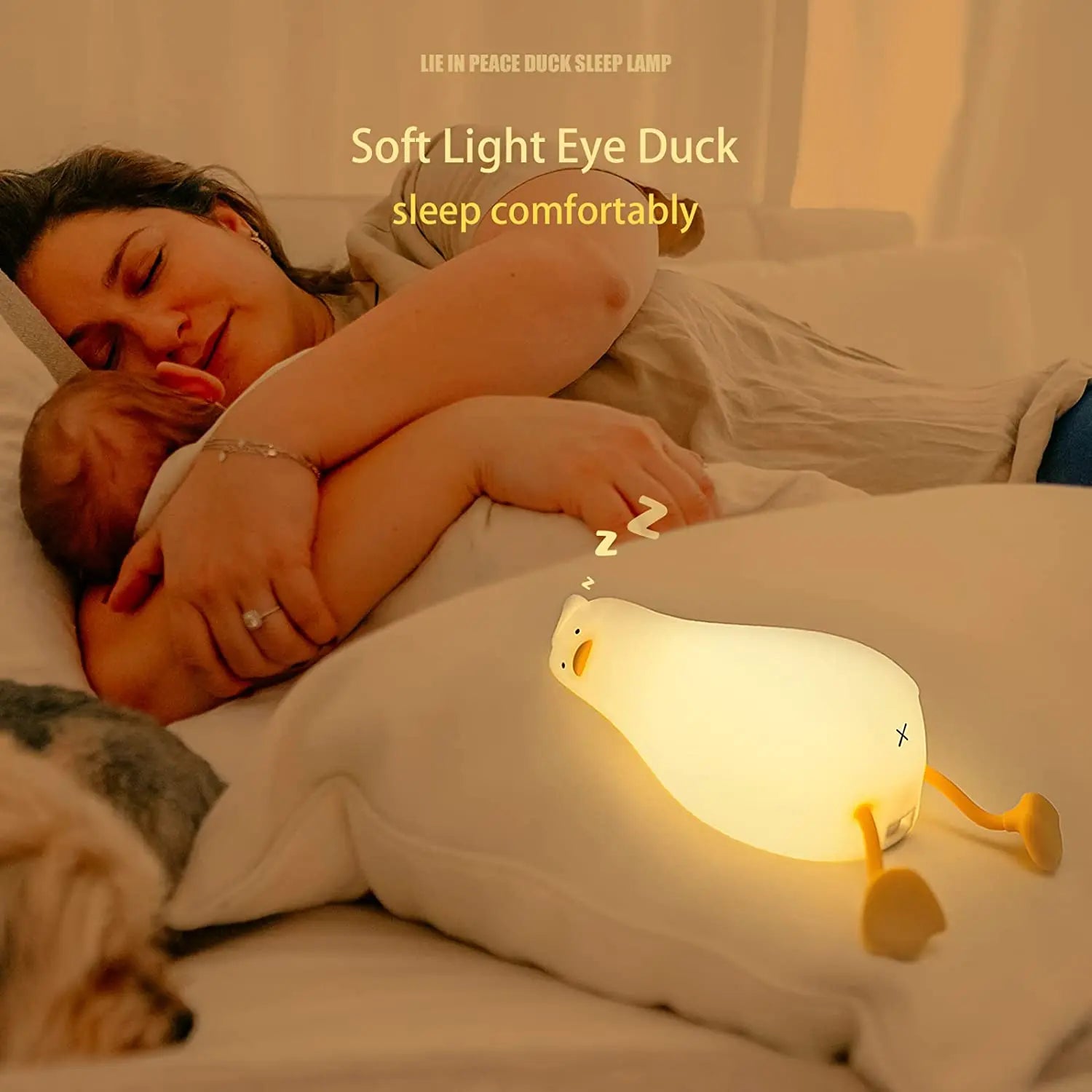 Cozy Duck Silicone Night Light