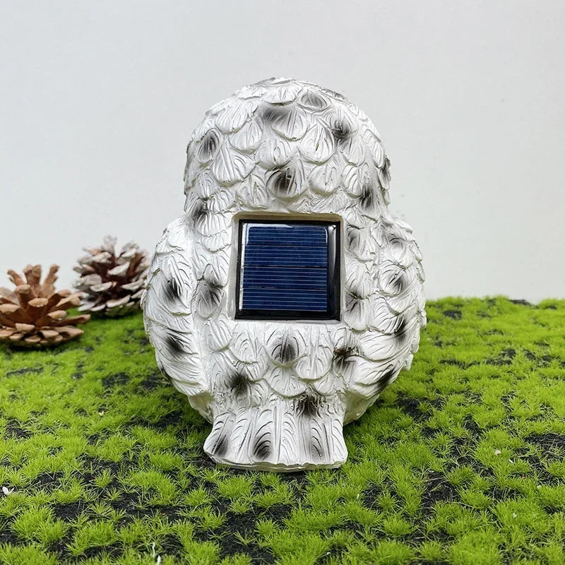 Solar Owl Garden Stake Night Light – Outdoor Waterproof Decorative LED