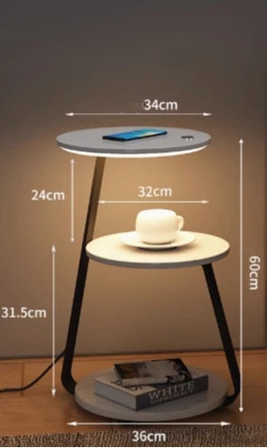 Pear Novelty Animal wireless charging lamp for soft bedroom ambience