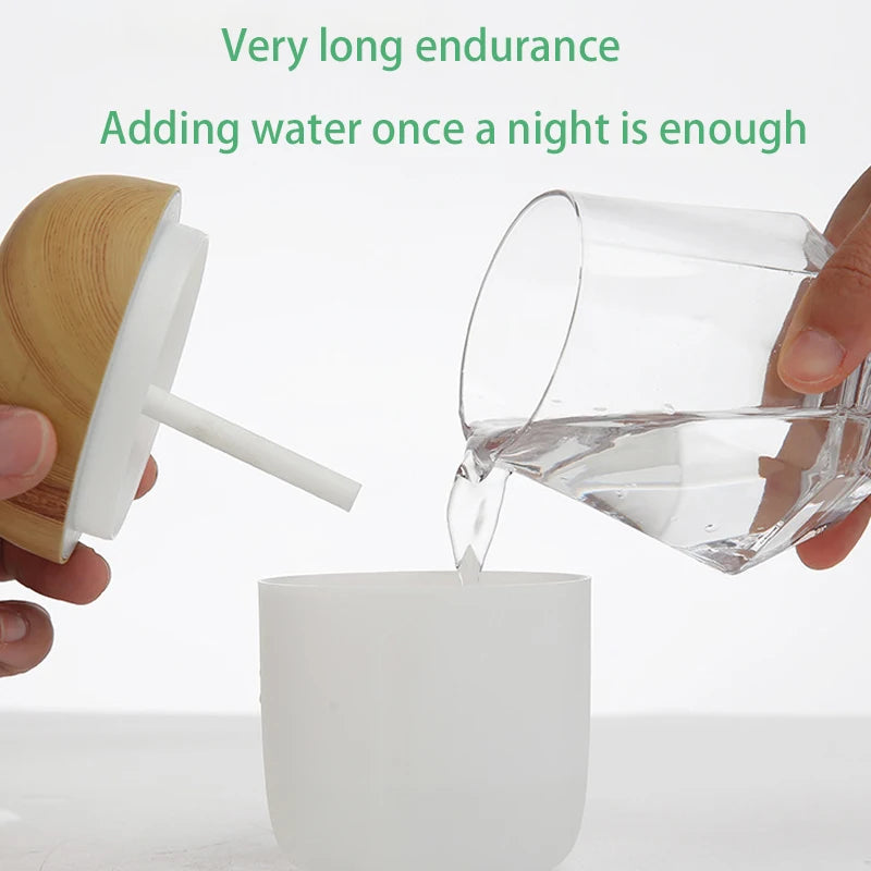 Mushroom-Shaped Humidifier with Nightlight