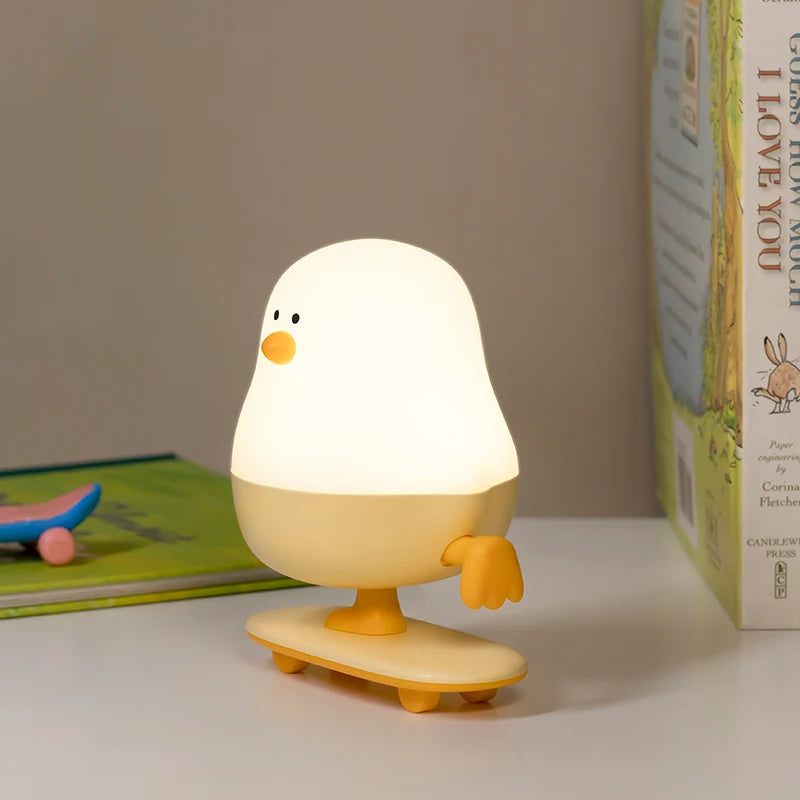 Skater Chick Silicone Night Light