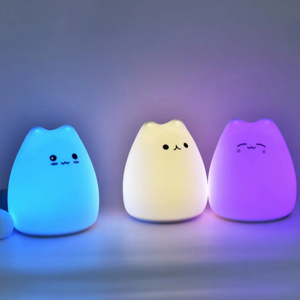 Kawaii Cat Touch Nightlight