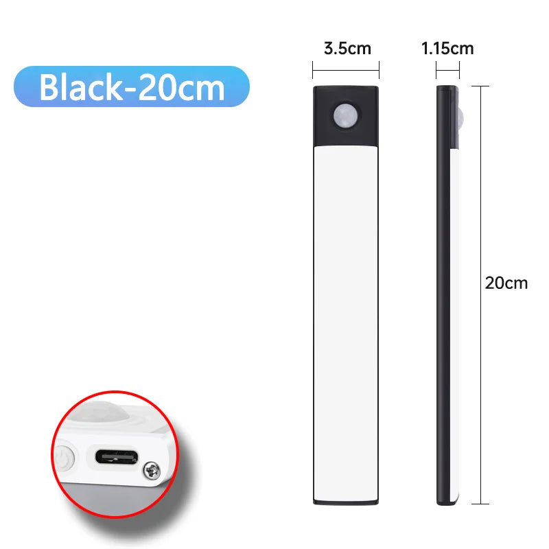Rechargeable Motion Sensor Night Light USB lifestyle product view