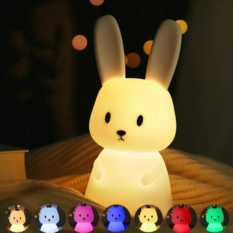 BunnyGlow Silicone Night Light